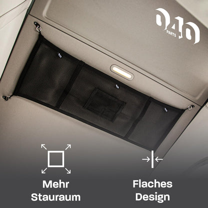 040Parts Gepäck-Netz Kombi-Aufbewahrungs-Netz für Aufstelldach und Innenraum kompatibel mit VW T7 Neuer California
