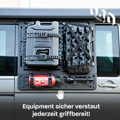 040 Parts Molle Board para VW T5 T6 T6.1 Mercedes Marco Polo o Ford Tourneo Custom y Nugget