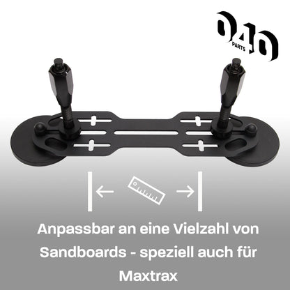 040 Parts Magnetische Halterung für Auffahrkeile und Sandbleche extra Variabel - Pro Variante auch für Maxtrax