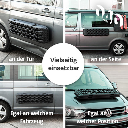 040 Parts Magnetische Halterung für Auffahrkeile und Sandbleche für Vans Camper Wohnmobile und Offroad Fahrzeuge