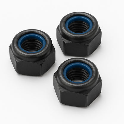 Sicherungsmutter DIN 985 M10 schwarz verzinkt