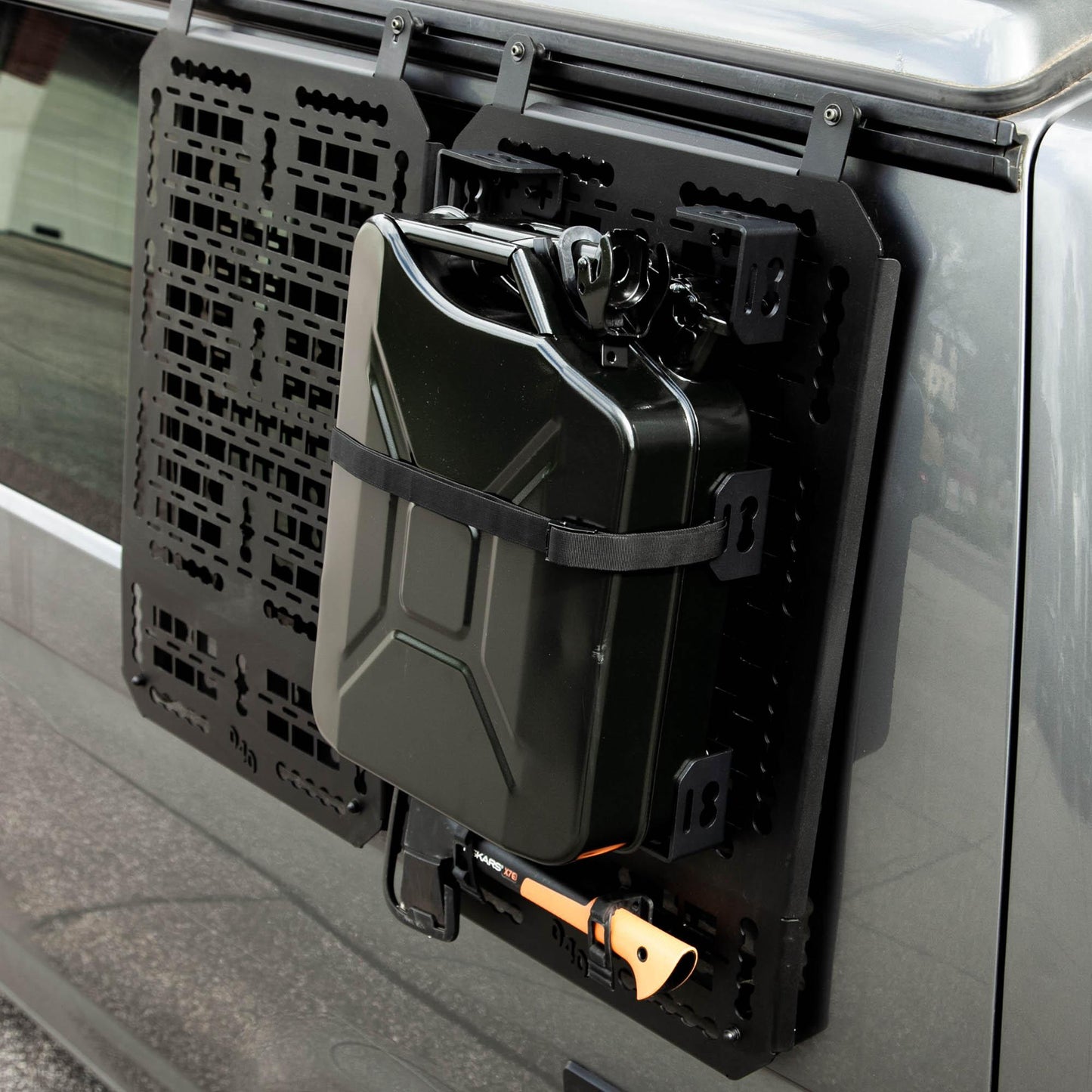 040parts Bidão de Combustível 5L em Metal - Jerricão para Gasolina & Diesel