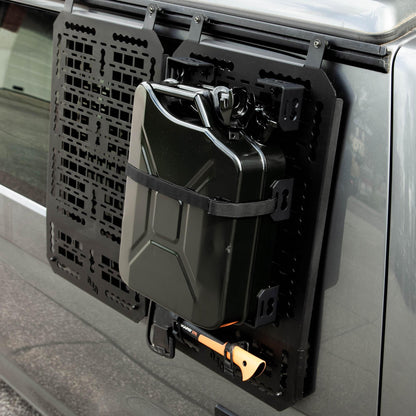 040parts Bidão de Combustível 5L em Metal - Jerricão para Gasolina & Diesel