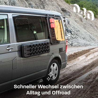 B-Ware: 040 Parts Schraubhalterung für Auffahrkeile und Sandbleche Sandblechhalterung
