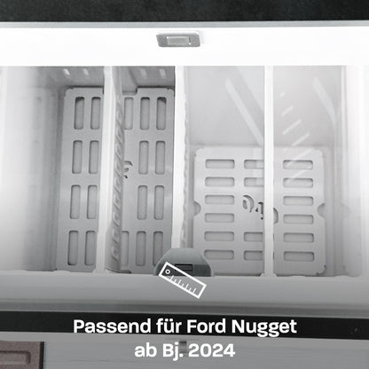 Camping Wagner Einlegeboden Set für Ford Nugget ab Bj. 24 verhindert Schwitzwasser Kühltruheneinlage