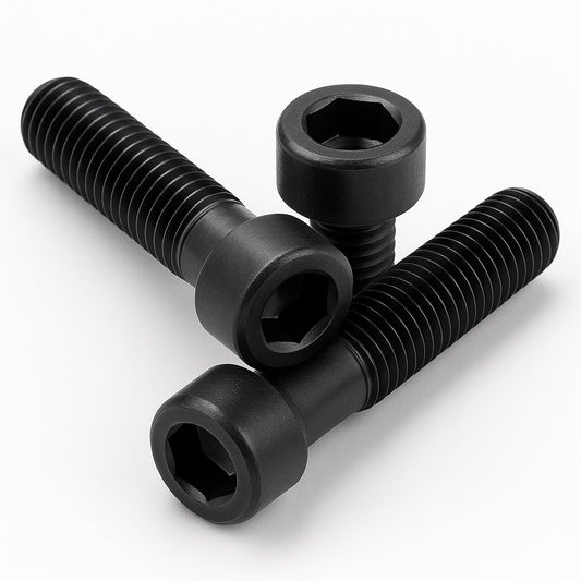 Zylinderschraube DIN 912 M10 8-8 schwarz verzinkt Innensechskant