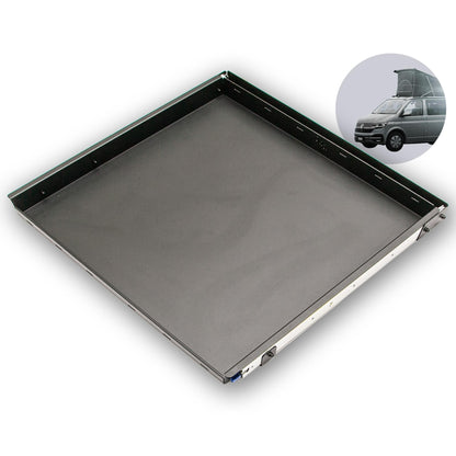 B - Ware: 040 parts classic Heckauszug Schublade 700mm für T5 T6 T6.1 California (Comfortline Coast Ocean) Heckbox Gepäckauszug Schwerlastauszug Schie - 040parts - 4260715848120