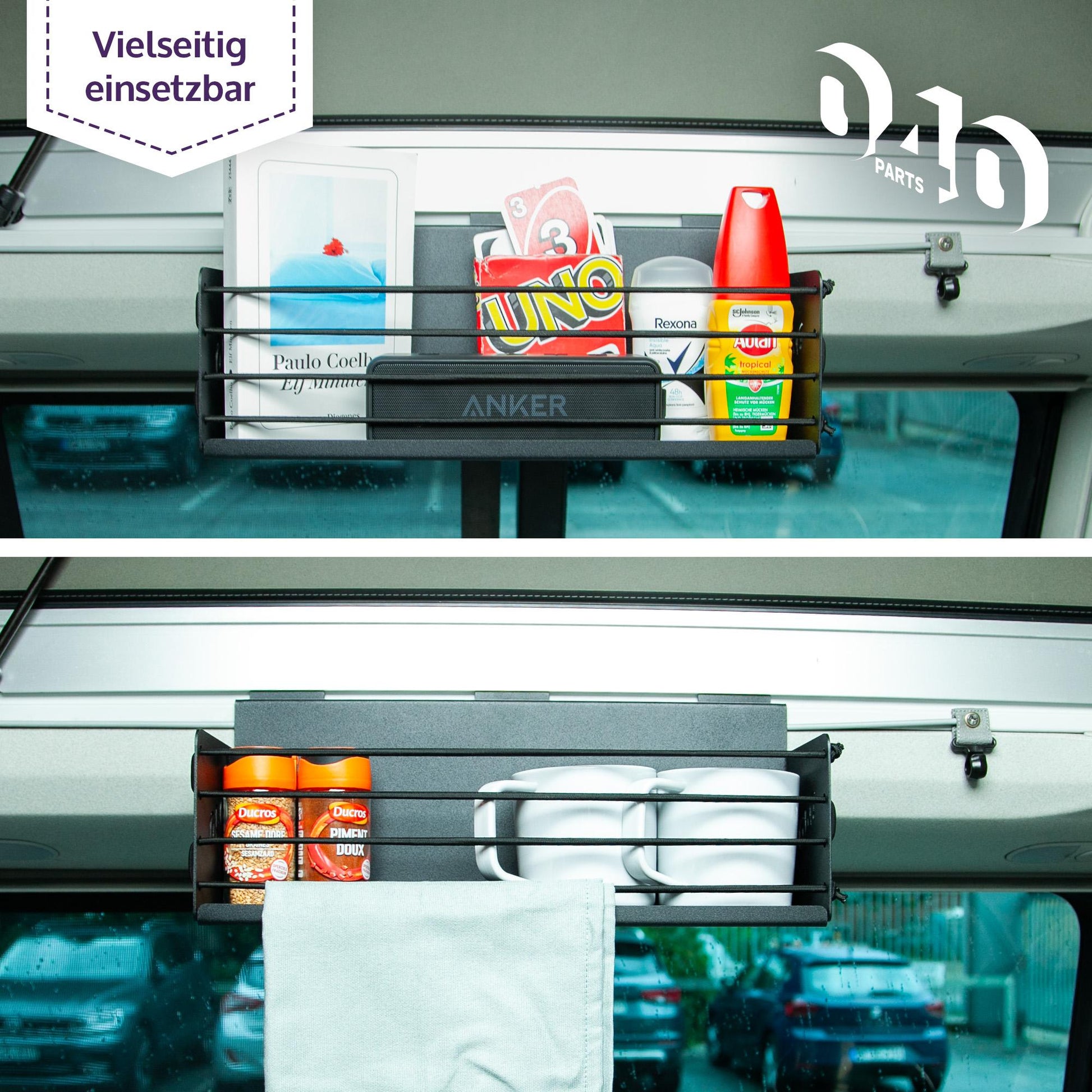 B - Ware: 040 parts Einhängeregal für das Aufstelldach passend für VW T5 T6 T6.1 California Camping Regal