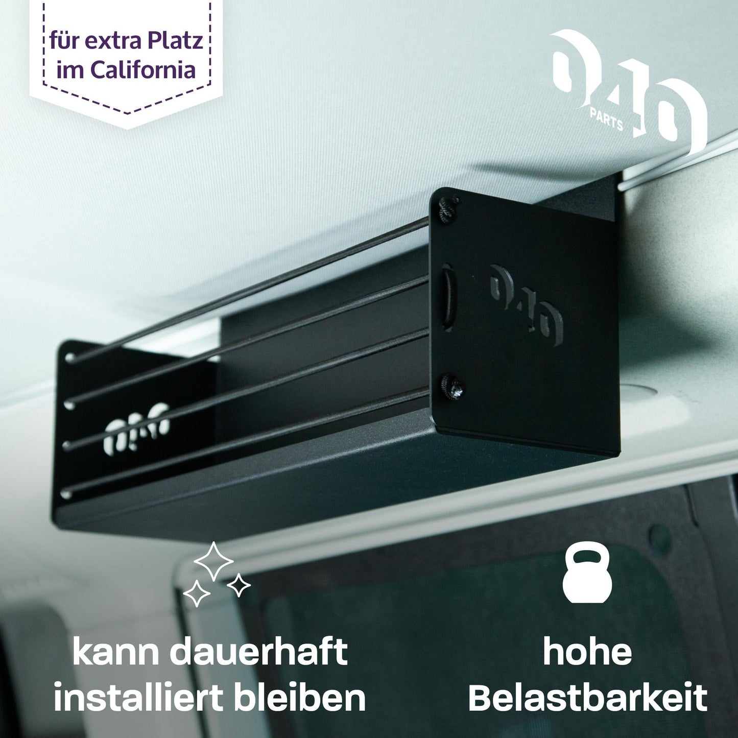 B - Ware: 040 parts Einhängeregal für das Aufstelldach passend für VW T5 T6 T6.1 California Camping Regal