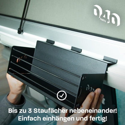 B - Ware: 040 parts Einhängeregal für das Aufstelldach passend für VW T5 T6 T6.1 California Camping Regal - 040parts - 4260715848571
