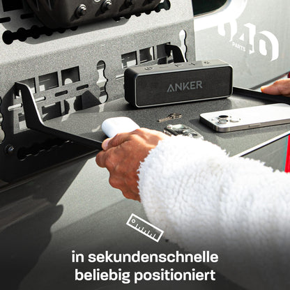 B - Ware: 040 parts Einhängetisch 69x31cm für Molle Boards von 040 Parts Campingtisch Abstellfläche Klapptisch - 040parts - 4260715848328