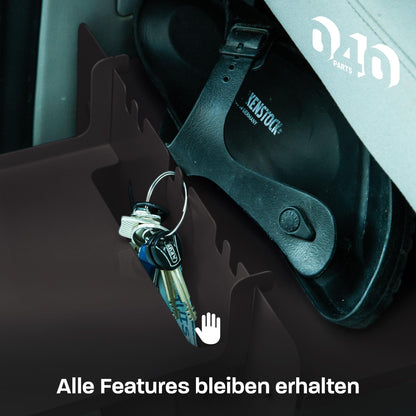 B - Ware: 040 parts Einhängetisch schwarz für das Schuhregal die perfekte Ablage Campingtisch Beistelltisch - 040parts - 4260715848175