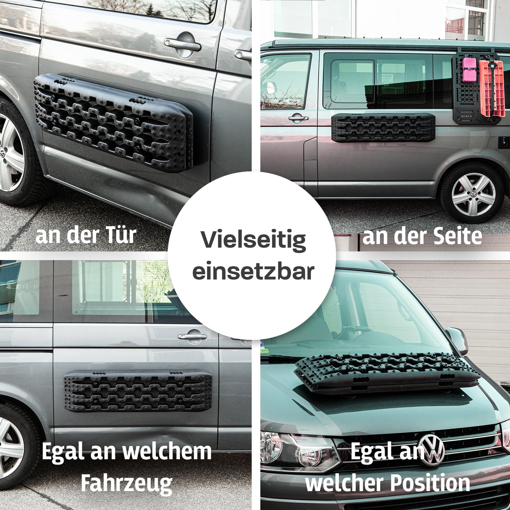 B - Ware: 040 Parts Magnetische Halterung für Auffahrkeile und Sandbleche extra Variabel - Pro Variante auch für Maxtrax