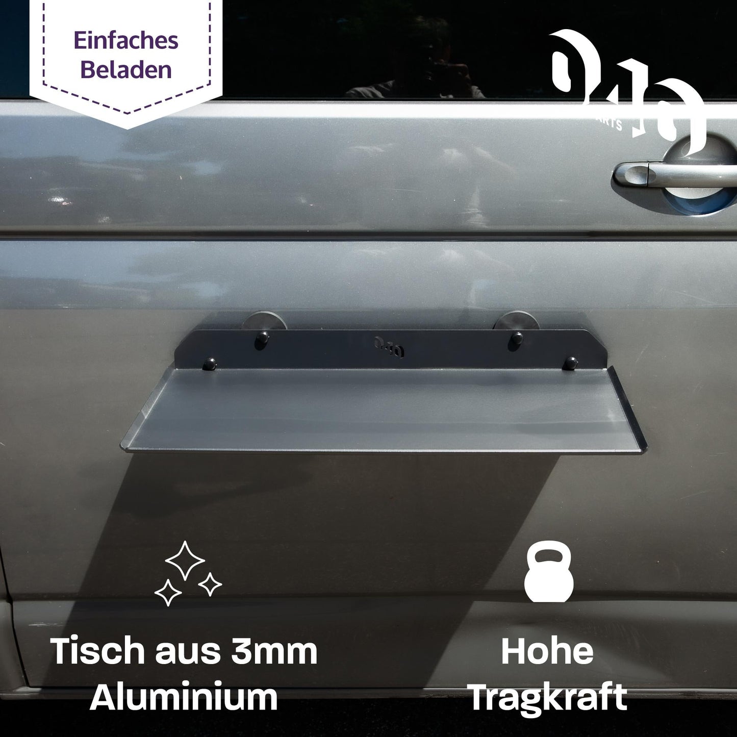 B - Ware: 040 Parts Magnettisch 63x35x8cm hohe Tragkraft für Van Camper Wohnmobil Auto - 040parts - 4260715848977