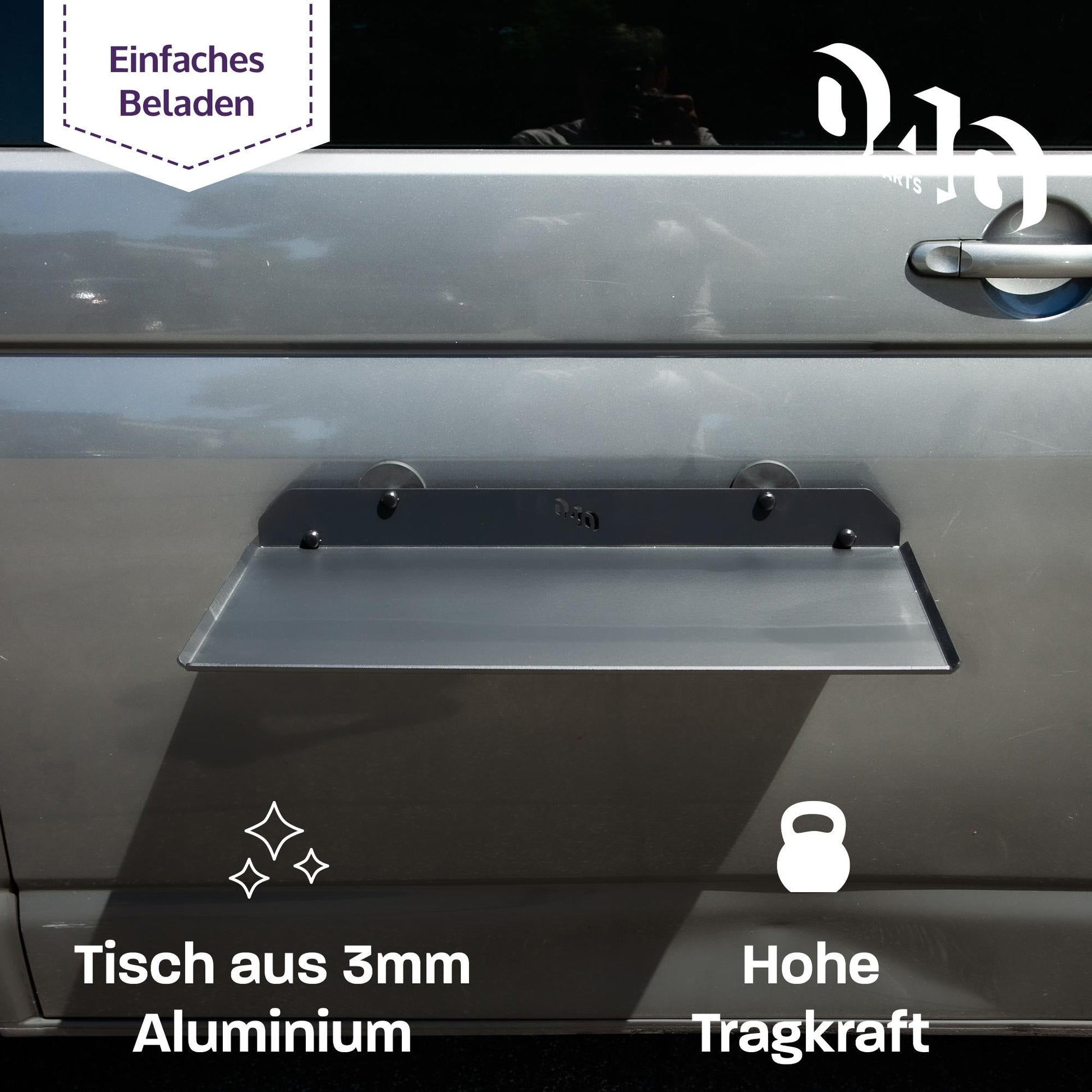 B - Ware: 040 Parts Magnettisch 63x35x8cm hohe Tragkraft für Van Camper Wohnmobil Auto - 040parts - 4260715848977