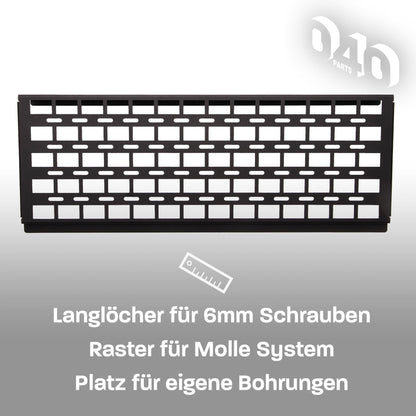 B - Ware: 040 parts Molle Board für 2er Sitzbank Schublade dein Ordnungshelfer Equipmenthalter tool board für VW T5, T6 und T6.1 California - 040parts - 4260715848359