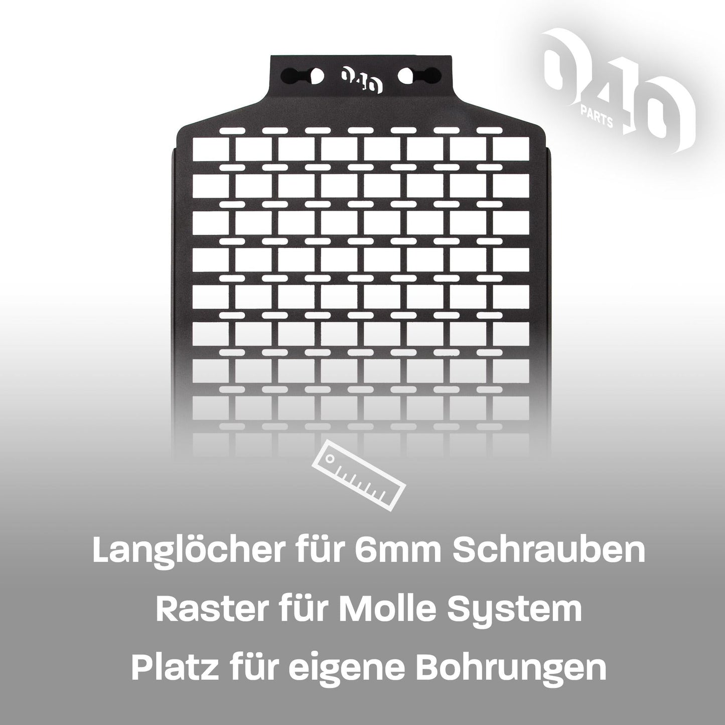 B - Ware: 040 parts Molle Board für den Beifahrersitz Ordnungshelfer Equipmenthalter tool board für VW T5 T6 T6.1 California für Mutlivans - 040parts - 4260715848335