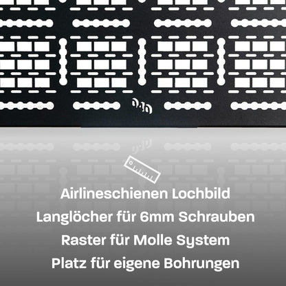 B - Ware: 040 Parts Molle Board für VW T5 T6 T6.1 Fahrradträger Gepäckträger Offroad Zubehör kompatibel mit original Heckträger LOGO - 040parts - 1234567892003