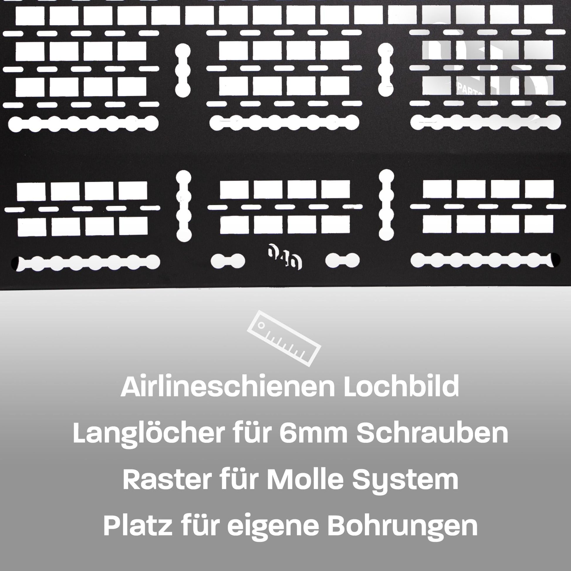 B - Ware: 040 Parts Molle Board für VW T5 T6 T6.1 Mercedes Marco Polo Ford Tourneo Custom Nugget und viele weitere