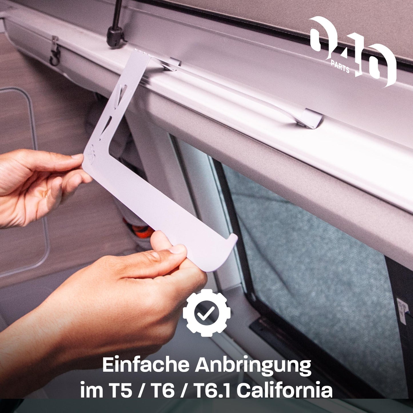 B - Ware: 040 Parts Praktischer Küchenrollenhalter für VW T5 T6 T6.1 California - verstärkte Version!