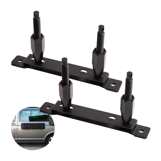 B - Ware: 040 Parts Schraubhalterung für Auffahrkeile und Sandbleche Sandblechhalterung - 040parts - 4260715848687