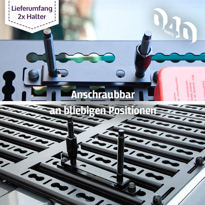 B - Ware: 040 Parts Schraubhalterung für Auffahrkeile und Sandbleche Sandblechhalterung - 040parts - 4260715848687