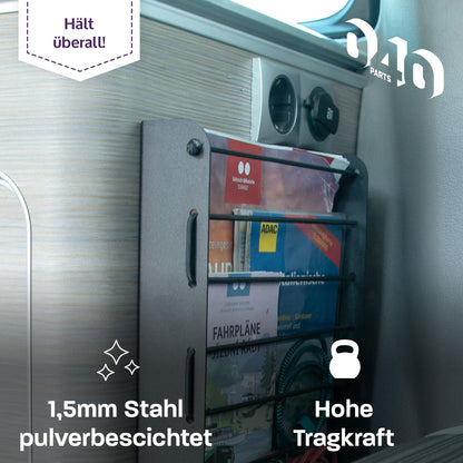 B - Ware: 040 parts Staufach Schrank Regal für VW T7 T5 T6 T6.1 California 30 x 22 cm oder Van Camper Wohnmobil Caravan Küche - 040parts - 4260715848540