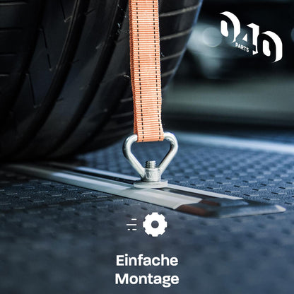 B - Ware: 040Parts 4er Set Zurrösen Ladungssicherung VW T7 Multivan new California Ford Tourneo Custom uvm.