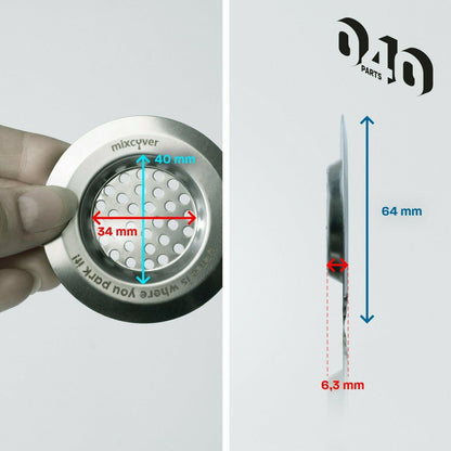 B - Ware: 040Parts Abflusssieb Camping Waschbecken Wohnmobil/Caravan/Camper/Mobile Einheit - 040parts - 4260715848717