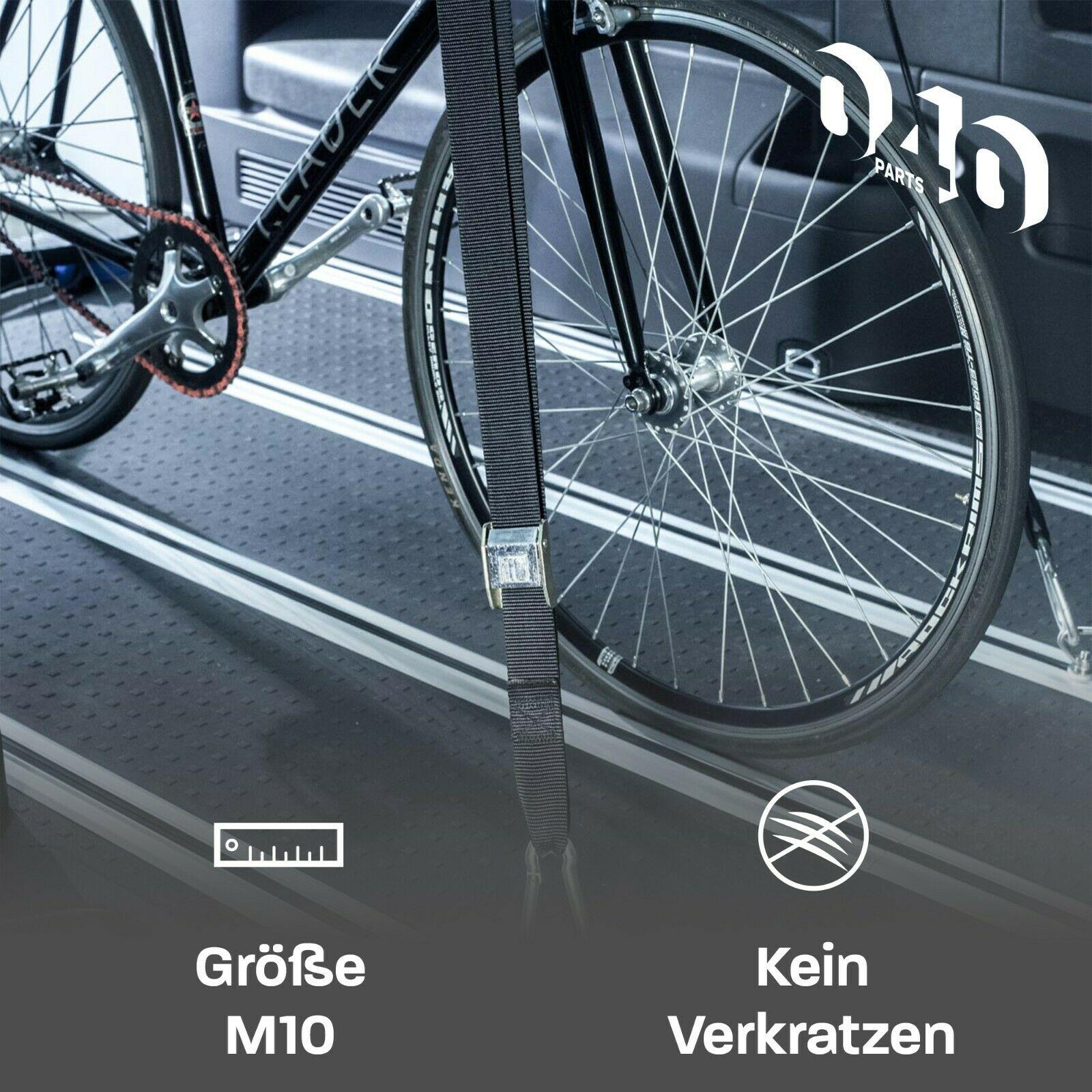 B - Ware: 4er Set Zurrösen Ladungssicherung VW T5 / T6 / T6.1 Bulli, Multivan, California, Beach - 040parts - 4260715842173