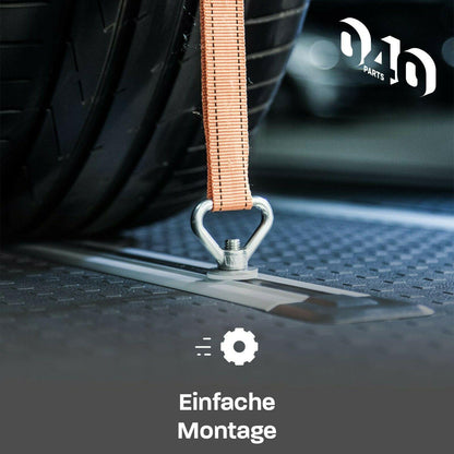 B - Ware: 4er Set Zurrösen Ladungssicherung VW T5 / T6 / T6.1 Bulli, Multivan, California, Beach - 040parts - 4260715842173