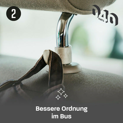 B - Ware: 5er Haken Set passend für VW T5 T6 T6.1 California Beach Bulli Camper - 040parts - 4260715842395