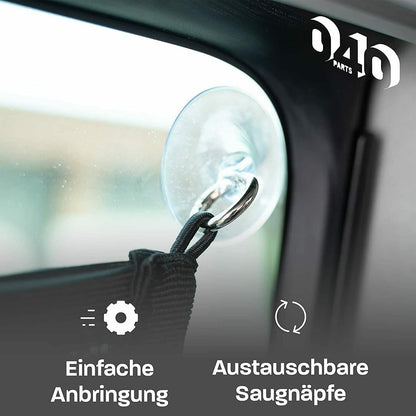 B - Ware: Aufbewahrungs Netz für das Küchenfenster von VW T5 T6 Bulli, Multivan - 040parts - 4260715842609
