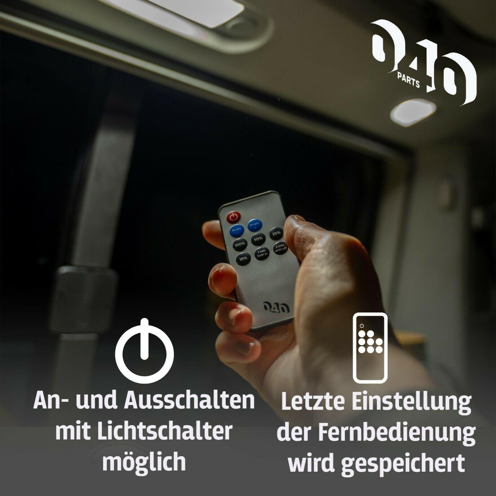 B - Ware: LED Dimmer kompatibel mit VW T5, T6, California verwandelt einfache LEDs
