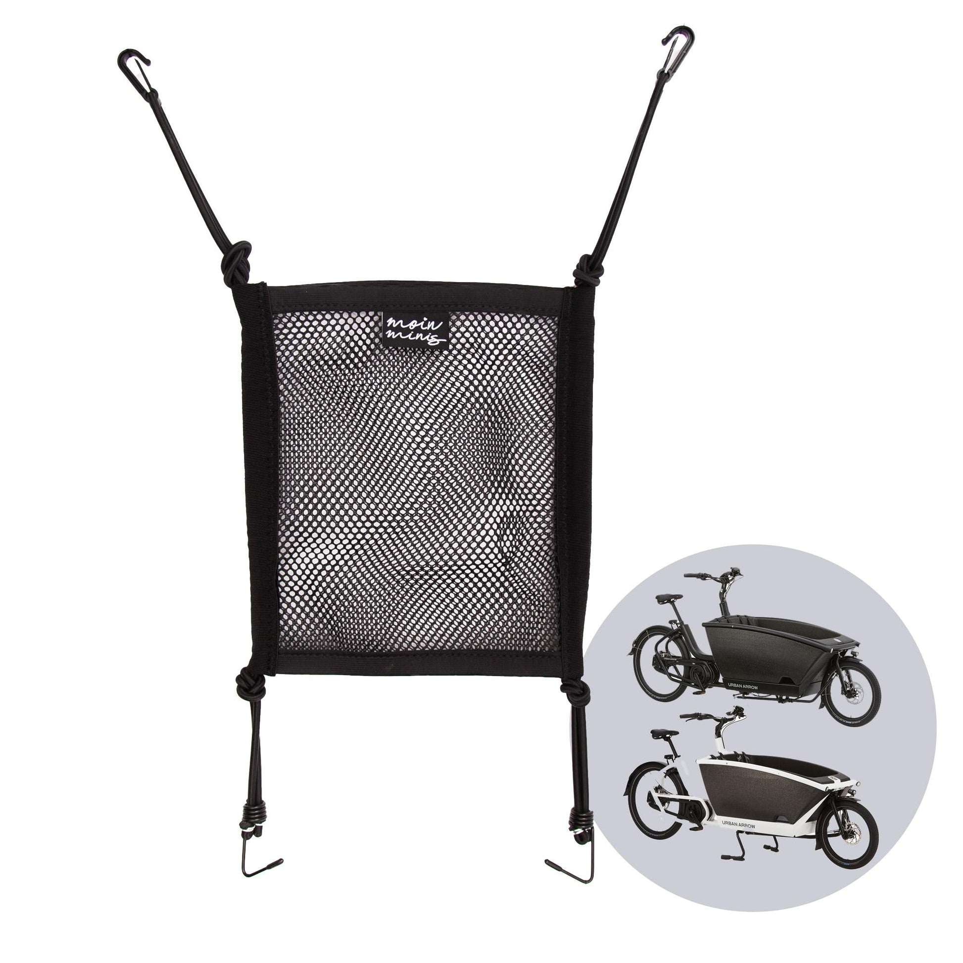 B - Ware: moin minis Gepäcknetz für Urban Arrow Family Lastenrad Fahhrad Cargo - 040parts - 4260715845006