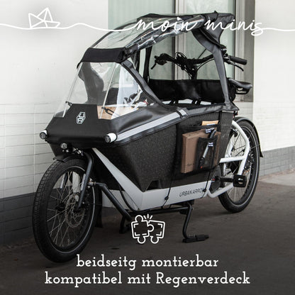 B - Ware: moin minis seitliches Gepäcknetz für Urban Arrow Family Lastenrad Fahhrad - 040parts - 4260715845013