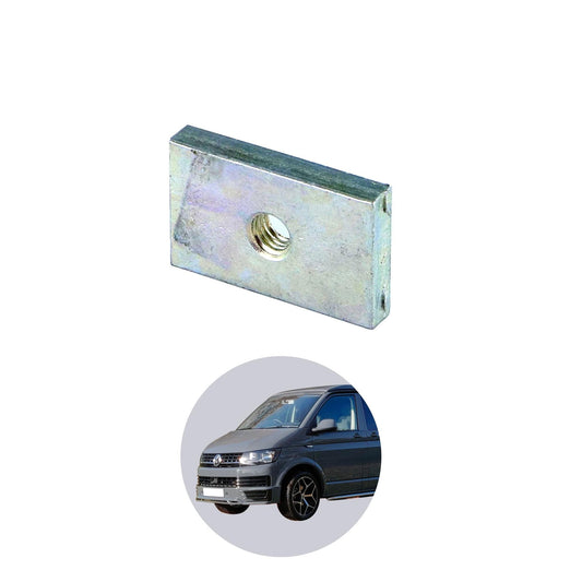 Ersatzteil: Einzelner Kederstein Nutenstein aus Stahl für VW T5 T6 T6.1 California mit M5 Gewinde - 040parts - 1234567891217