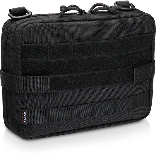 040 Parts Sac Tactique Molle, Universel pour Outdoor & Voyage, Compatible avec Molle-Board  Noir