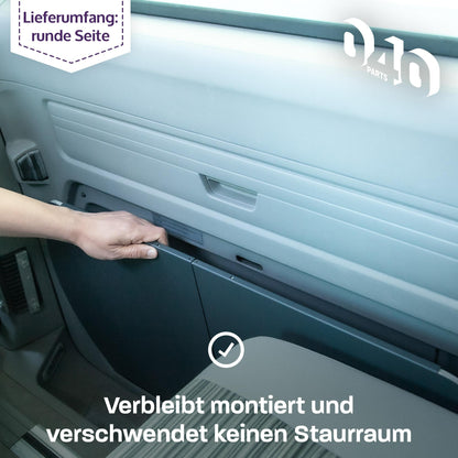 040 parts Bordpladeudvidelse rundt side til VW T5/T6/T6.1 California stabil skrivebordudvidelse rundt side