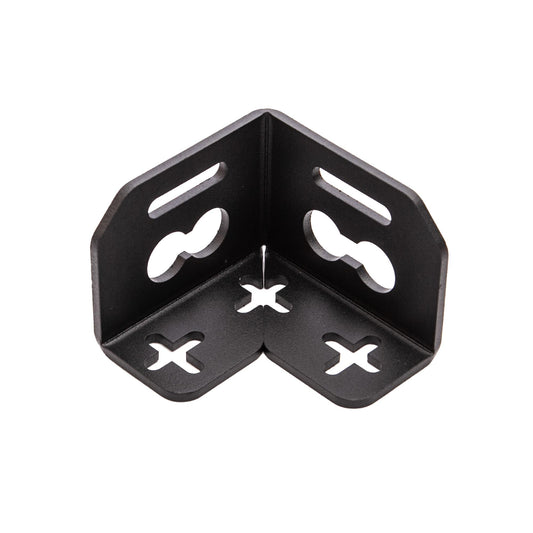 040 Parts support unique en aluminium pour coffre (coin) pour tableau Molleboard - Utilisable universellement, revêtement poudré, pour charges lourdes