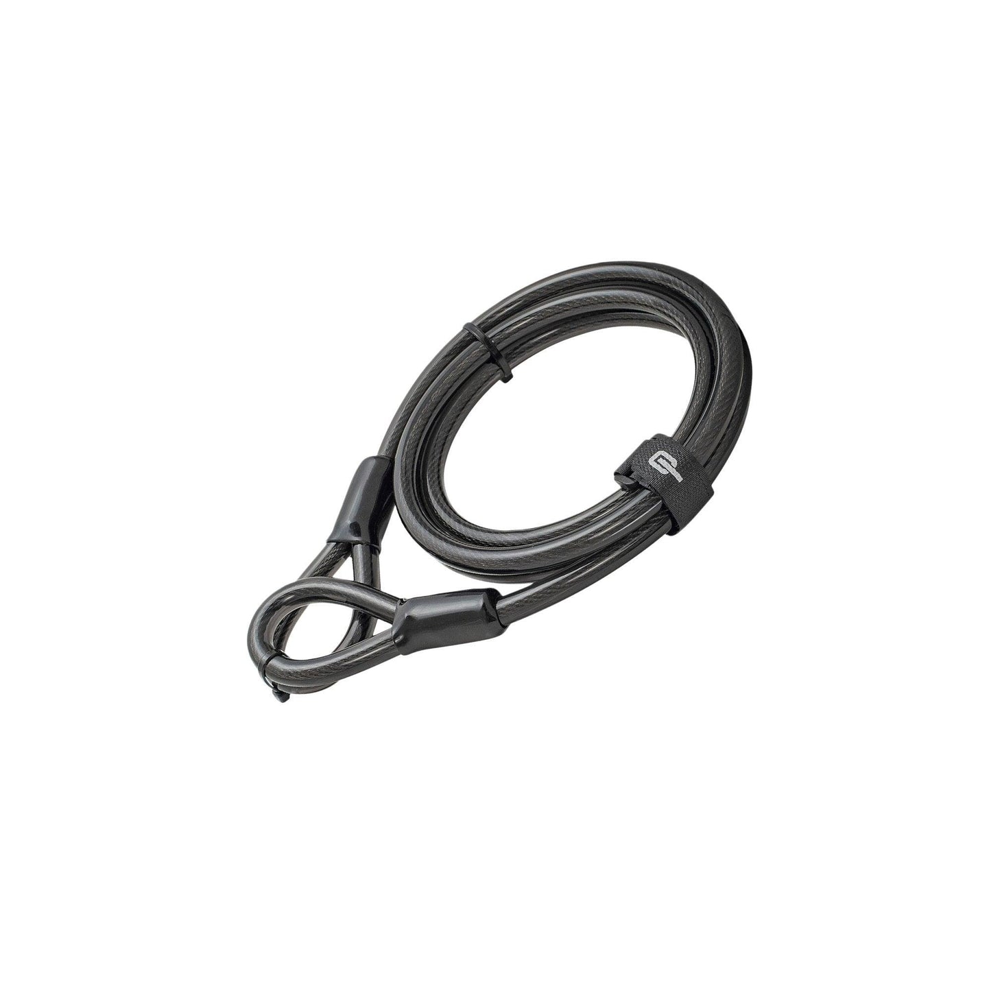 040 Parts Hiplok 2MC Kabelschloss 2m Stahlseil 10mm Stahlgeflecht schwarz Fahrrad Diebstahlschutz Sicherungskabel fuer Molle Board Surfbrett Fahrrad Sicherung Kabel fuer Vorhaengeschloss und D Lock