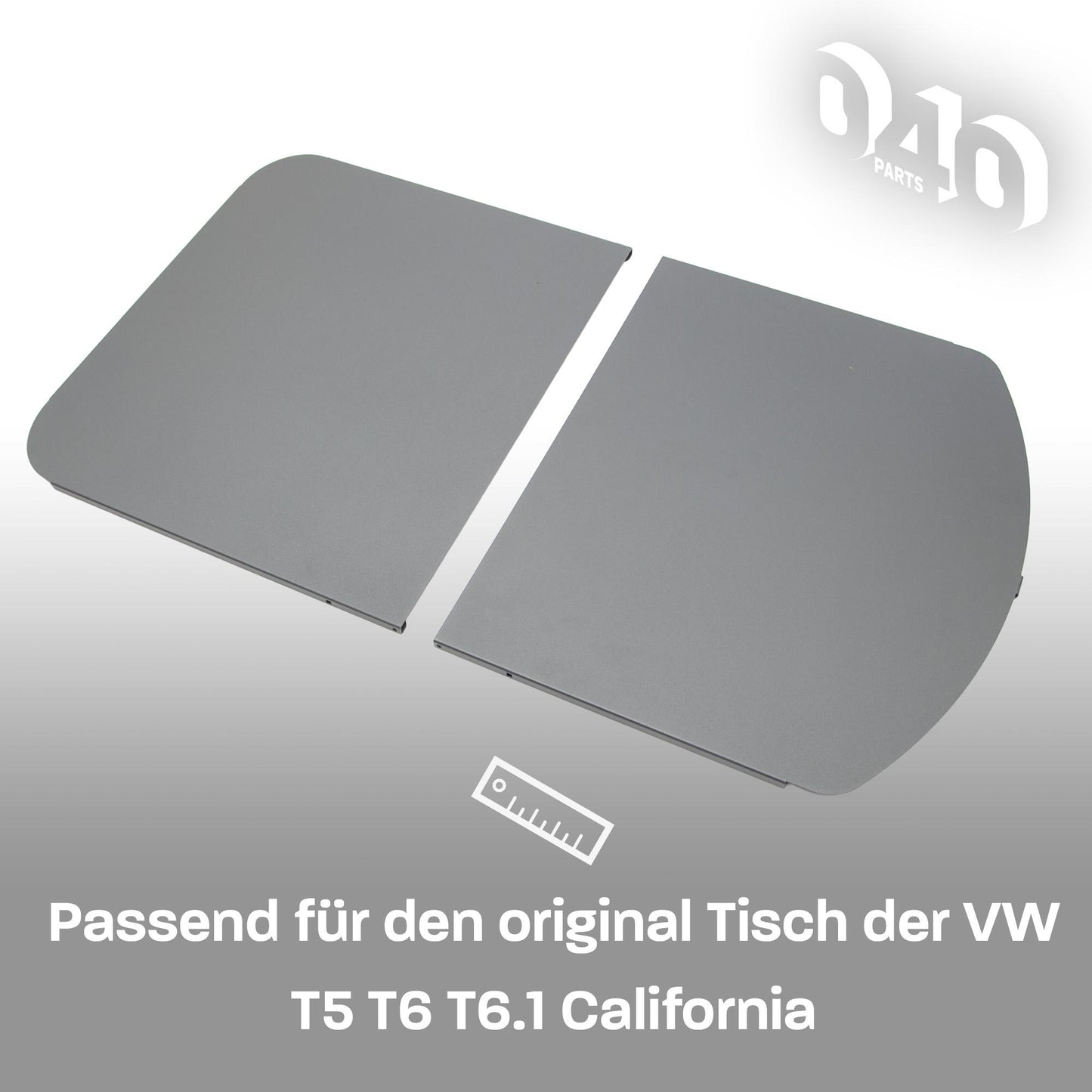 040 parts Set de extensión de mesa para VW T5 / T6 / T6.1 California ampliación de mesa estable