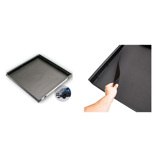 040 Parts Heckauszug-Set 800mm: Einhand-Schublade + passende Anti-Rutsch-Matte