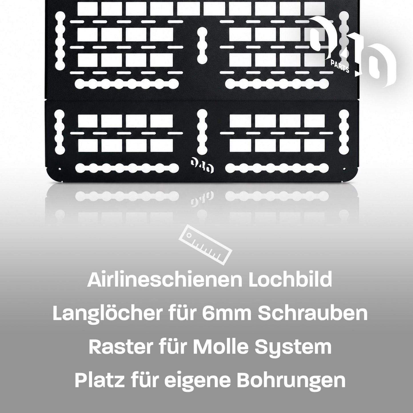 040 Parts Schiebetür Molle Board schmal für VW T5 T6 T6 1 Mercedes Marco Polo Ford Tourneo Custom Nugget etc