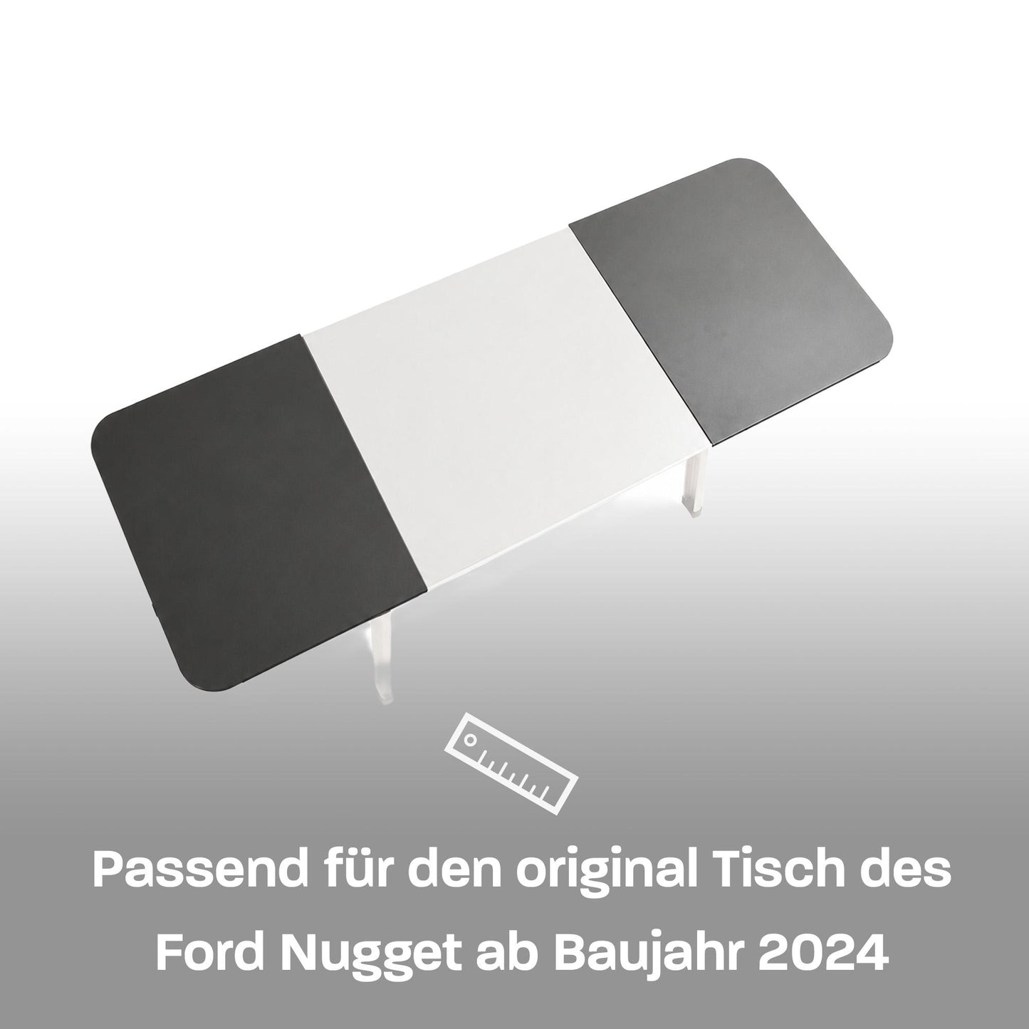 040 parts Tischerweiterung Set für Ford Nugget ab Bj. 2024 stabile Tischverbreiterung
