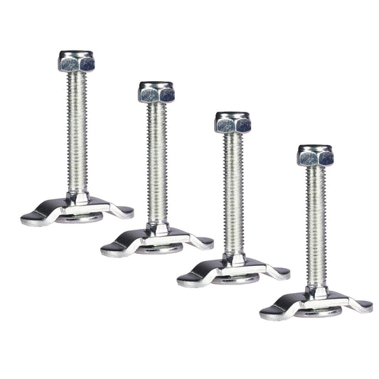 040 Parts Set de Racores Roscados Plus para Rieles Airline M8 x 35 mm, 1000 daN, Set de 4 - Perfecto para Molle-Board