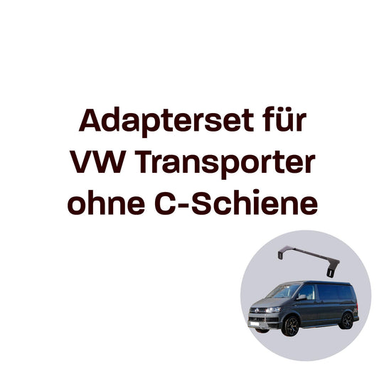 040 parts Molleboard Adapter VW T5 T6 T6.1 furgonokhoz és Multivanhez, tetőn C-sín nélkül, szög, csatlakozási szög