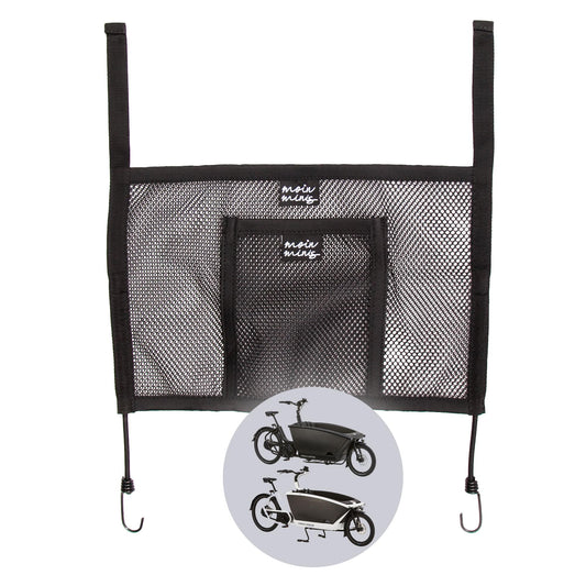 B-Ware: moin minis seitliches Gepäcknetz für Urban Arrow Family Lastenrad Fahhrad
