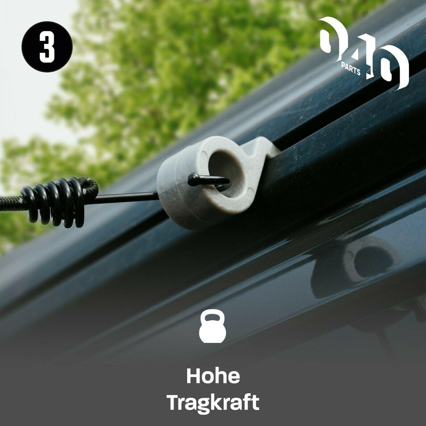 040Parts 5-delige hakenset passend voor VW T5 T6 T6.1 California Beach Bulli Camper