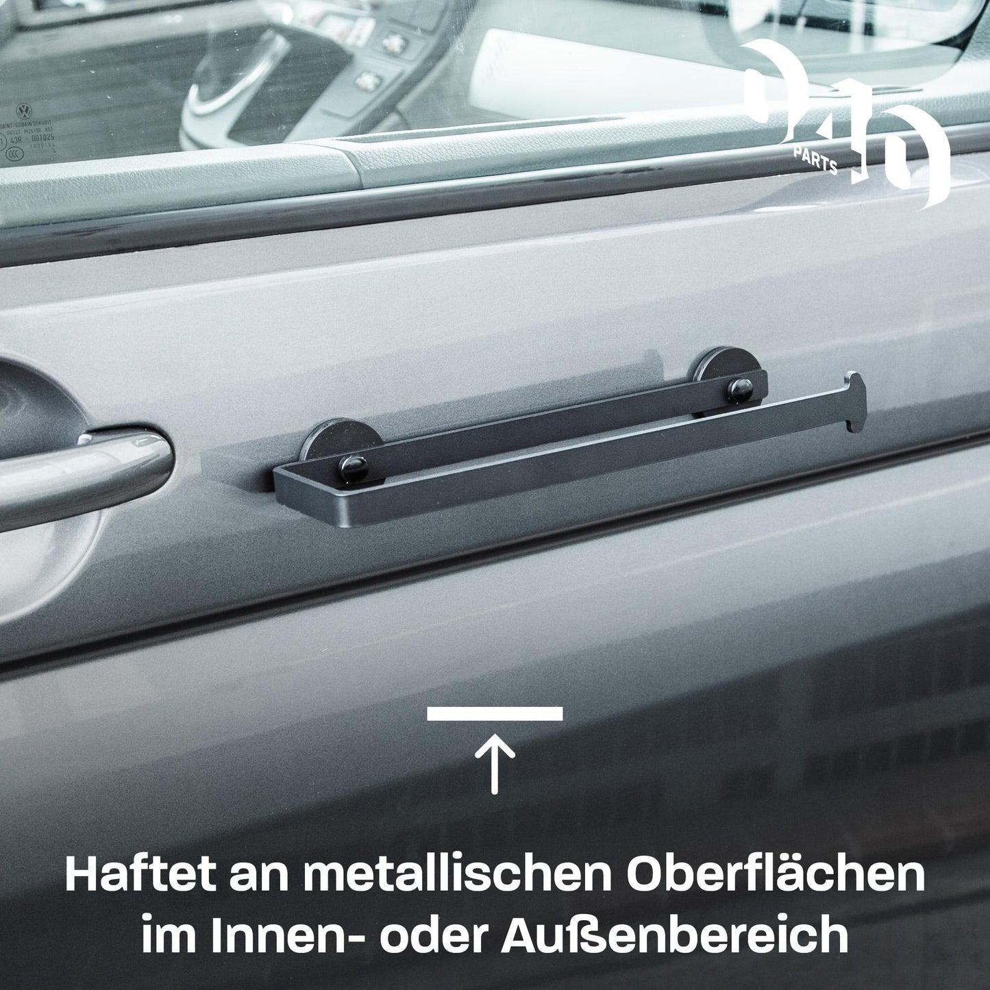 B-Ware: 040 Parts Praktický magnetický držák na kuchyňské role pro VW T5 T6 T6.1 California - Univerzální upevňovací řešení